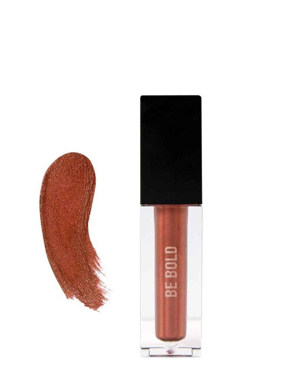 RealHer Metallic Liquid Lipsticks - Be Bold - Metallic Copper, Orange - NIB